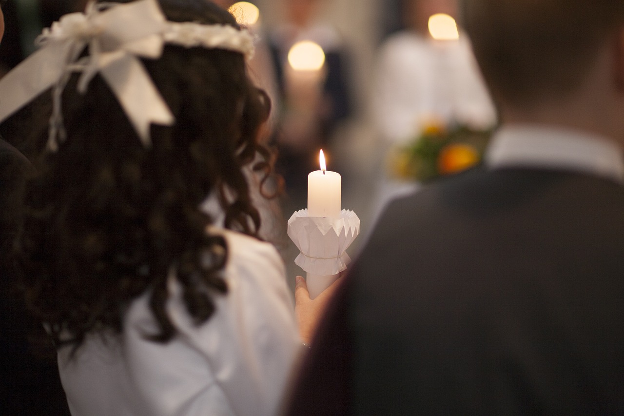first communion, candle, religion-4941732.jpg